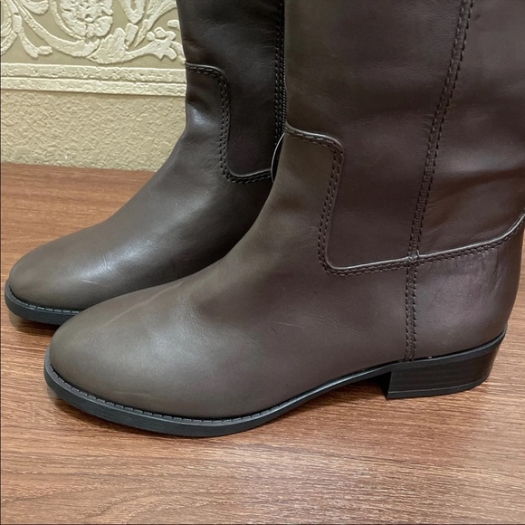 New INC Fawne Riding Leather Boots - Picture 10 of 12
